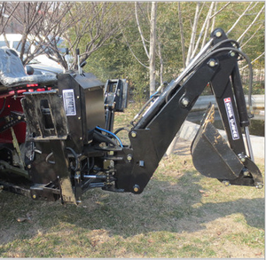 70hp 90HP 100HP máy kéo kéo phía sau cho máy kéo pto 3 điểm liên kết thủy lực towable <span class=keywords><strong>backhoe</strong></span> Digger xẻng - Product Image 3
