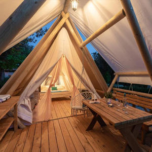 Tienda de Campaña de Lujo de Alta Gama, Tienda de Campaña Glamping de Lona Impermeable para Hoteles Resort en la Naturaleza, Retiros Escénicos - Product Image 4