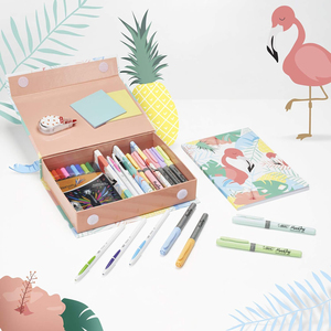 La mia scatola di cancelleria 28 pack multifack grazioso materiale per la <span class=keywords><strong>scuola</strong></span> in stile animale Set regalo di cancelleria per bambini - Product Image 3