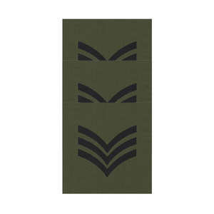 Écussons de cérémonie NO 2 FAD Chevrons L/Cpl, couleur marron personnalisée, en vente par QUICK WAY INDUSTRIES - Product Image 4