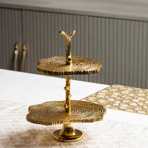 Outils de support de gâteau en métal pour les mariages et les événements parfaits pour les présentations de gâteaux et de pâtisseries à cupcakes - Product Image 3