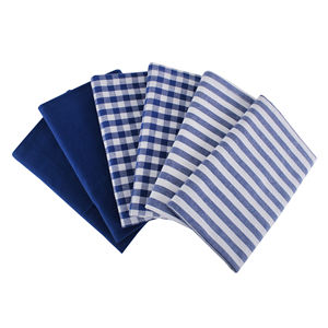 100% coton tissé multi-usages essuie-mains à séchage rapide pour cuisine thé bain voiture Golf imprimé fil teint plaine bain ensemble de 8 - Product Image 1