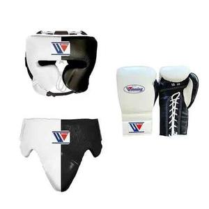 SPALL JP SPORTS Nouvel ensemble de boxe professionnel personnalisable, écologique et durable en cuir, comprenant des gants de boxe et des protections pour la tête/le bas du corps - Product Image 5