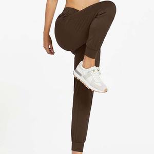 Pantalons de golf pour femmes, sur mesure, OEM, haute qualité, 100% coton, décontractés, à devant plat, respirants, séchage rapide, couleur unie - Product Image 3