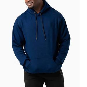 Sweat à capuche décontracté en coton 100% lourd, nouveau style, prix bas, streetwear, coupe régulière, brodé, imperméable - Product Image 4