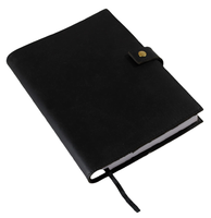Carnets noirs faits à la main personnalisés A5, agenda en cuir personnalisable avec 100 feuilles, journaux reliés en cuir vintage