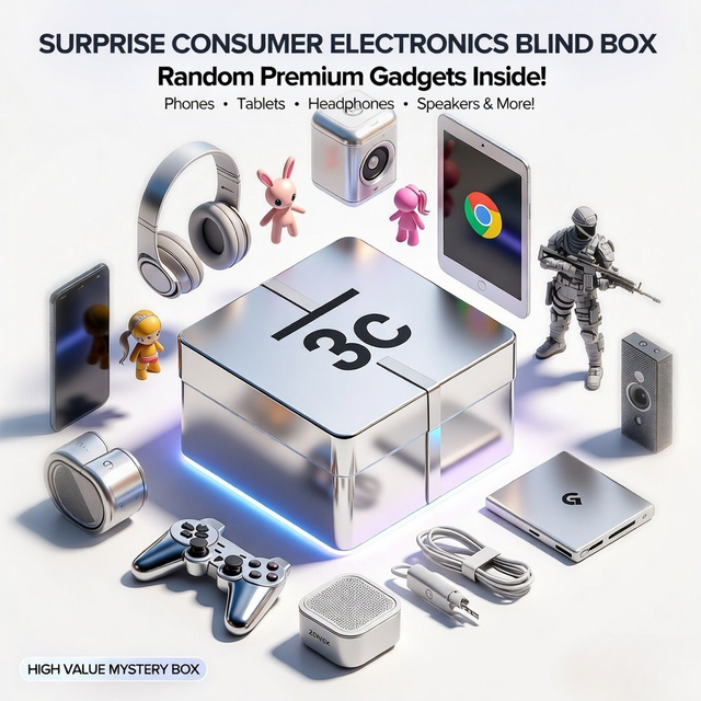 Advanced Digital Smart Watch Mystery Box with 1-3 Electronic Products