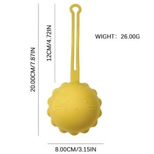 Custodia per alimenti per neonati e neonati Eco Friendly scatola portacuccio portatile in Silicone per capezzolo ciuccio custodia per Zip o scatola - Product Image 5