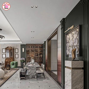 Diseño moderno personalizar mármol cocina encimera Fondo pared Calacatta <span class=keywords><strong>Viola</strong></span> Rosa losa de mármol - Product Image 5