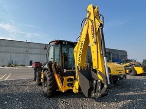 Chargeuse-pelleteuse diesel jaune sur roues, capacité de la benne moyenne, rayon de braquage court, moteur Yanmar - Product Image 3