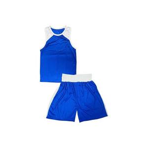 Unisex 100% Poliéster Chaleco de Boxeo y Pantalones Cortos Kit Unisex Uniforme de Boxeo en la mejor venta 2025 - Product Image 5