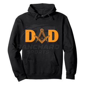 Sudadera con Capucha Masónica Personalizada para Hombre, con el Símbolo Clásico de la Logia Masónica - Product Image 1