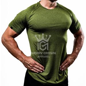 T-shirt de course à pied Slim Fit de haute qualité Compression Sport Design personnalisable Vêtements de fitness à un prix Tissu tricoté - Product Image 1