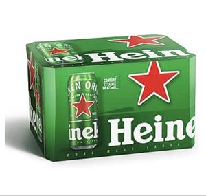 Bière Heineken 50cl, bière lager, lot de 24 canettes, offre en gros. - Product Image 5