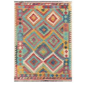 Tapis Kilim d'Afghanistan Maimana 210 X 151 cm Tapis et ensembles traditionnels afghans - Product Image 1