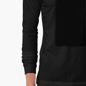 Alto ODM algodón en blanco cuello redondo liso gran oferta mejor calidad nuevo estilo manga larga Camiseta de hombre 100 poliéster ropa de hombre - Product Image 3