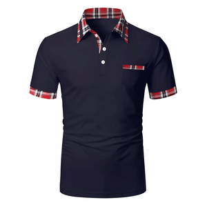 เสื้อโปโลแขนสั้นสำหรับผู้ชายเสื้อกีฬากอล์ฟแบบลำลอง - Product Image 2