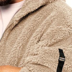 Fabrication en gros de sweats à capuche, sweats à capuche surdimensionnés à fermeture éclair, meilleure qualité et vente chaude, sweat à capuche tendance et élégant SFS-MH-030 - Product Image 5