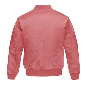 เสื้อแจ็คเก็ตบอมเบอร์ผู้ชาย ดีไซน์โดดเด่น ซักได้ คอตั้ง โลโก้ด้านหน้า กันน้ำ ระบายอากาศได้ดี ผลิตตามสั่ง เป็นมิตรกับสิ่งแวดล้อม แห้งเร็ว คุณภาพสูง - Product Image 2