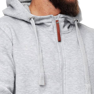 Chándal de alta calidad Jogger con capucha ropa deportiva para hombres negro dos piezas 100% poliéster algodón adultos ropa para correr - Product Image 5