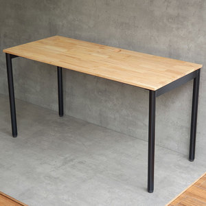 Interlocking Assembly Rubber Wood 140x60cm <b>Computer</b> <b>Desk</b> for OMA II Series HBOM203 - Product Image 4