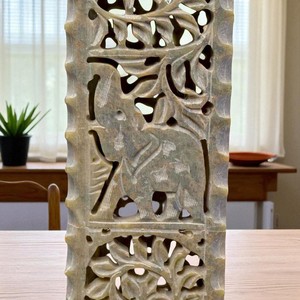 3 X 10 Elephant Design Marble <b>Incense</b> <b>Stick</b> <b>Holder</b> Handmade Agarbatti Stand <b>for</b> Spiritual & Aromatherapy Use - Product Image 5