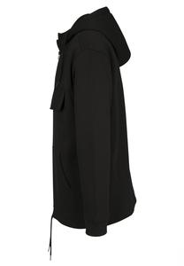 เสื้อมีฮู้ดกระเป๋า450gsm สำหรับผู้ชายโอเวอร์ไซส์ปักลาย3D ปรับแต่งได้ลาย - Product Image 3