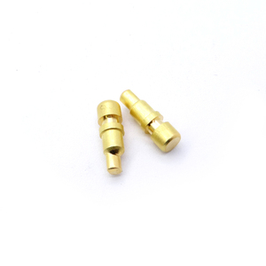 Pasador de Eje de Latón Mecanizado por CNC Resistente a la Corrosión, Pasador de Eje Sólido de Latón Personalizado, Pasador de Eje Torneado por CNC para Herrajes de Muebles - Product Image 1