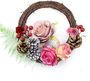 Tự Làm Vòng Hoa Làm Nguồn Cung Cấp <span class=keywords><strong>Grapevine</strong></span> Vòng Hoa Hình Thức Tự Nhiên Mây Nho Nho Vòng Hoa Trang Trí Tự Làm Vòng Hoa - Product Image 5