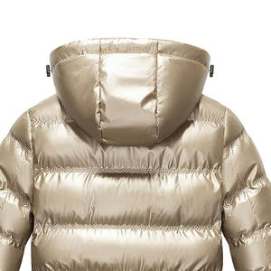 Chaqueta acolchada premium con cremallera completa para hombre, corte ajustado, marca privada, nueva llegada. - Product Image 5