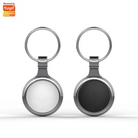 QC PT02 Mini rastreador portátil inalámbrico de fábrica Etiqueta de seguimiento Buscador de llaves inteligente Dispositivo antipérdida de vida inteligente Localizador de mascotas GPS Blu