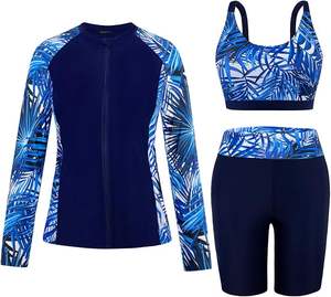 Conjunto de ropa deportiva de 2 piezas personalizado para mujer, chaqueta con cremallera para gimnasio, Tops deportivos de manga larga para Fitness, mallas de Yoga, conjuntos de entrenamiento para mujer - Product Image 5