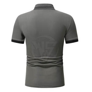 T-shirts polo respirants pour hommes T-shirts polo imprimés avec logo personnalisé T-shirts polo élégants pour hommes - Product Image 2