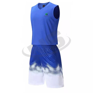 Uniforme de basket-ball avec logo personnalisé pour hommes vêtements de sport respirants de qualité professionnelle maillot et short en polyester à séchage rapide - Product Image 2