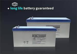 DTEC 6FM100 Sistema de almacenamiento de energía solar Batería de gel de ciclo profundo 12V 200ah 100ah 150ah Batería de almacenamiento de ácido de plomo Gel - Product Image 2