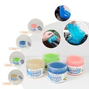 2024 Popular Customized 160g Magic Cleaning Gel For PC Keyboard Magic Car Super Cleaning Gel