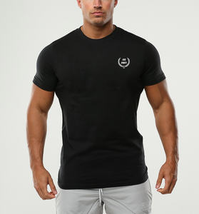 OEM T Shirt Personnalisez Votre Propre Logo Tee Sports Ringer Running Quick Dry Fit Tshirt Polyester Respirant Mens Fitness T-shirt - Product Image 3