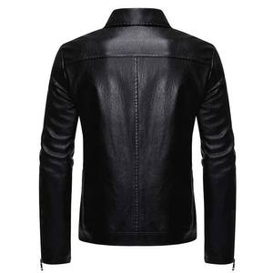 Veste en cuir personnalisée pour hommes de qualité supérieure, élégante, mode de rue, fermeture à glissière, bonne vente Veste de qualité supérieure à vendre - Product Image 6