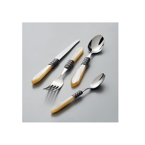 Juego de Cubiertos con Diseño de Mango de Resina, Acabado Pintado Moderno con Múltiples Diseños de Tamaños y Formas, Juegos de Cubiertos - Product Image 1