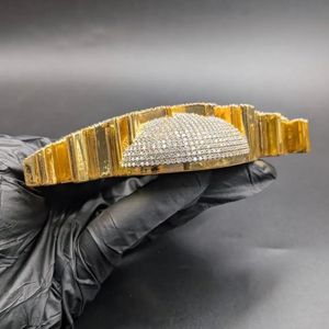 Colgante de Plata de Ley 925 con Incrustaciones de Diamantes Moissanite VVS, Estilo Hip Hop, Lujoso, para Uso Diario, Unisex - Product Image 2