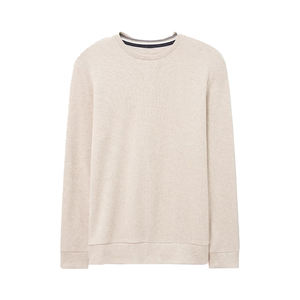 Vente en gros de sweatshirts à col ras du cou personnalisés, couleurs unies, sweatshirts unis à la mode pour l'hiver - Product Image 1