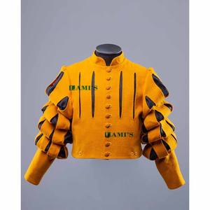 Doublet médiéval Landsknecht veste en laine vêtements Landsknecht vêtements veste en laine hommes Renaissance Doublet Veste - Product Image 1