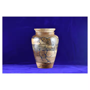 Suministros funerarios Urnas de madera para mascotas Almacenamiento de cenizas hechas a mano Urna de cenizas de animales Urna de cremación de madera de diseño clásico a precio asequible - Product Image 6