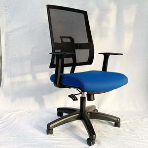 Chaise ergonomique en maille avec base pivotante pour soulager les maux de dos et hauteur réglable - Design minimaliste - Product Image 6