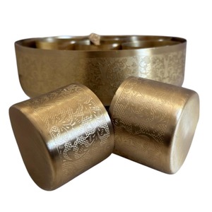 ที่ใส่เครื่องเทศเครื่องเทศมาซาลาดานิกล่องทองเหลืองภาชนะใส่เครื่องเทศเครื่องเทศเครื่องเทศขนาดกำหนดเองได้ - Product Image 4