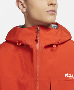 2024 hommes imperméable randonnée veste de pluie personnalisé imprimé coupe-vent extérieur abordable veste zippée - Product Image 5