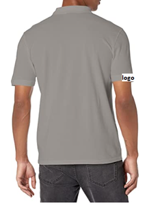 Camiseta de manga corta para hombre, Polo con Logo grande, 100% algodón, importado, con cierre a máquina - Product Image 3