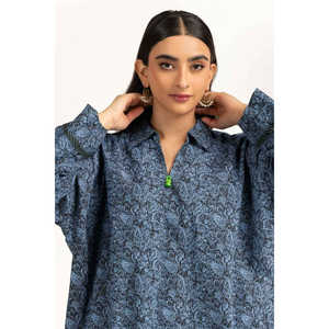 Conjunto Coordinado Estampado de Algodón Modal IPST-55286-B, Atuendo Casual de 2 Piezas para Primavera/Verano, Talla XS - Product Image 4