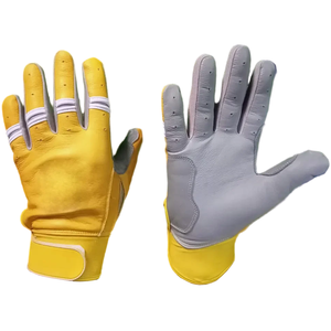 2025 Guantes de bateo de béisbol al por mayor con cuero personalizado Venta caliente Nuevo estilo Guantes de calidad superior - Product Image 4