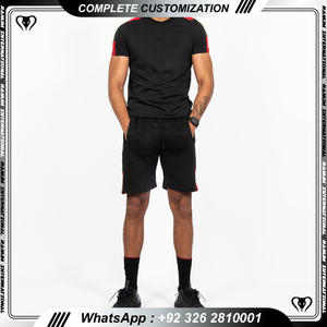 Vêtements de sport ensemble de shorts d'été pour hommes t-shirts shorts survêtement ensembles décontractés - Product Image 2